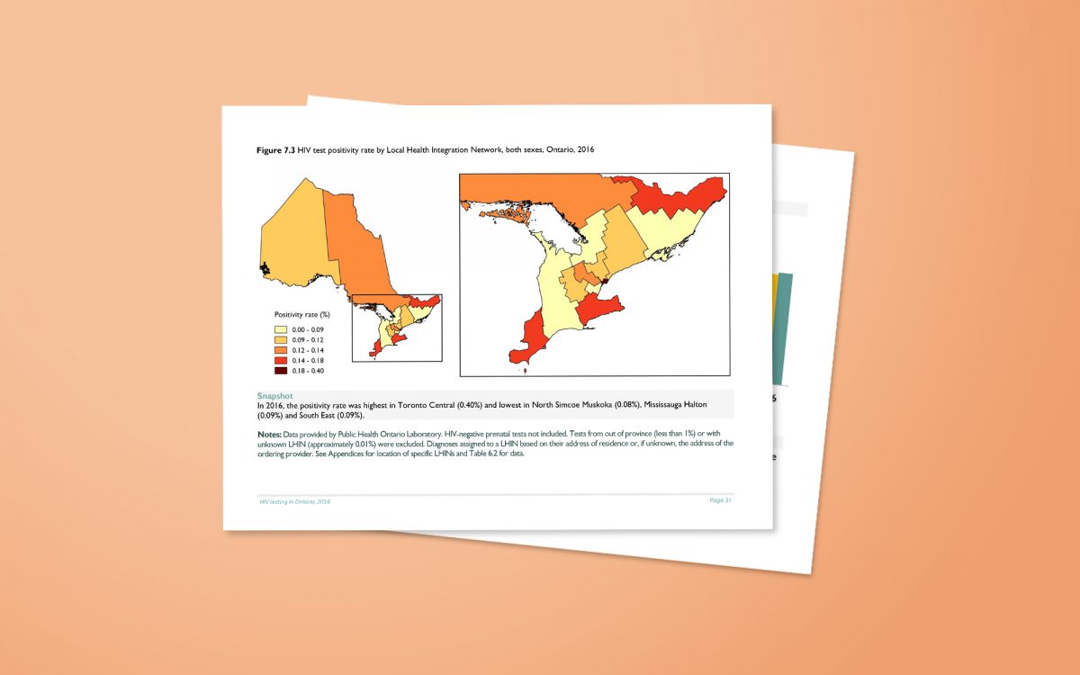 OHESI releases new report on HIV testing trends in Ontario