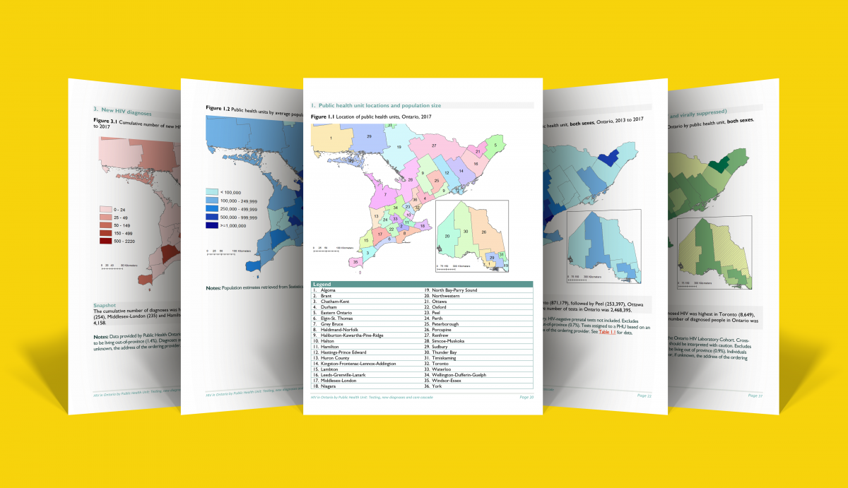 OHESI releases new report presenting HIV indicators by public health unit